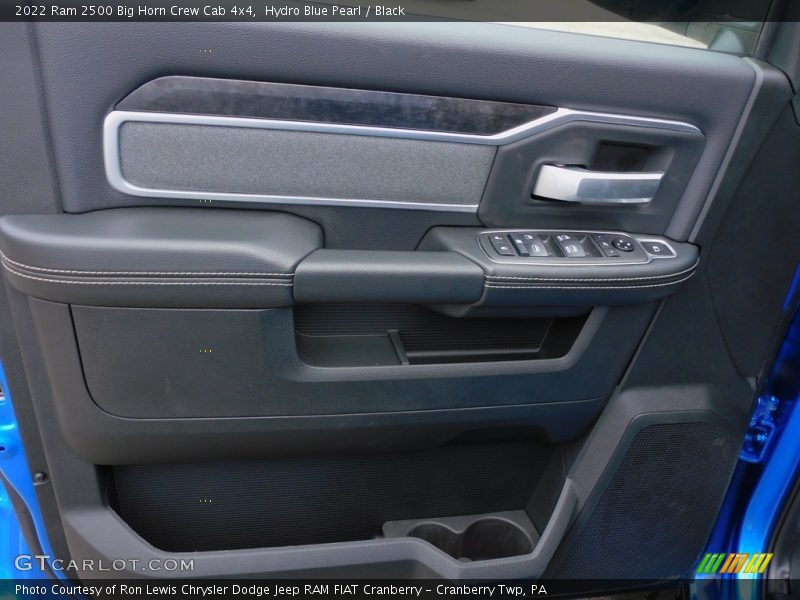 Hydro Blue Pearl / Black 2022 Ram 2500 Big Horn Crew Cab 4x4