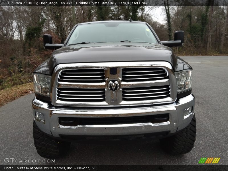 Granite Crystal Metallic / Black/Diesel Gray 2017 Ram 2500 Big Horn Mega Cab 4x4
