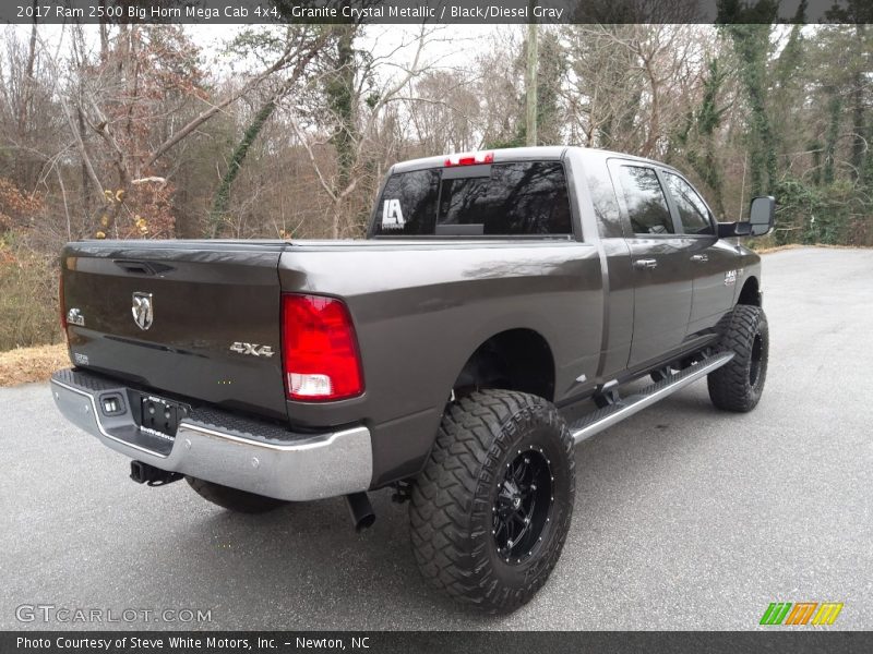 Granite Crystal Metallic / Black/Diesel Gray 2017 Ram 2500 Big Horn Mega Cab 4x4