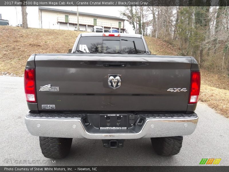 Granite Crystal Metallic / Black/Diesel Gray 2017 Ram 2500 Big Horn Mega Cab 4x4