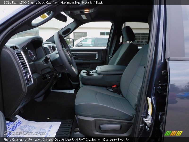 Maximum Steel Metallic / Black 2021 Ram 1500 Classic Quad Cab 4x4
