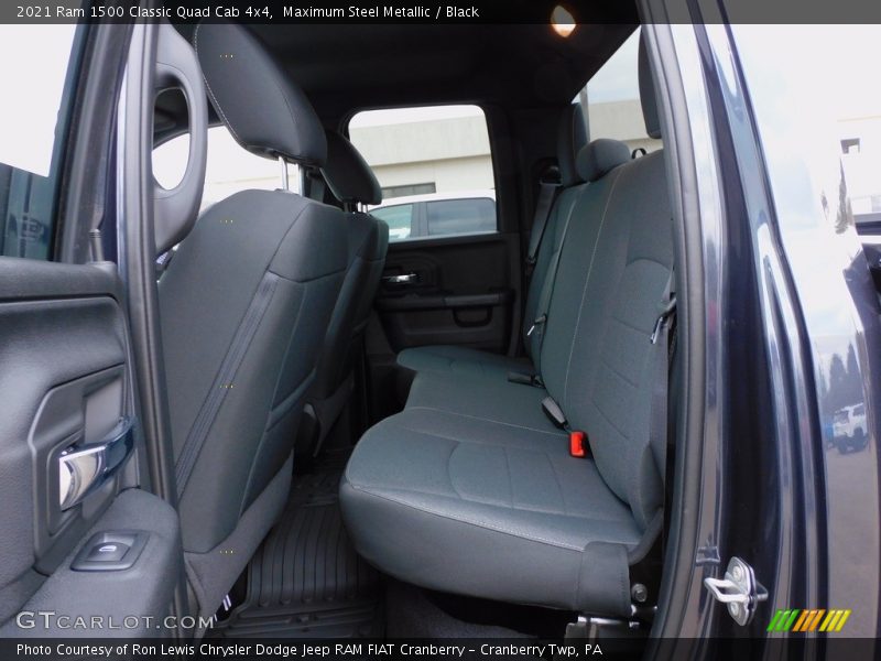 Maximum Steel Metallic / Black 2021 Ram 1500 Classic Quad Cab 4x4