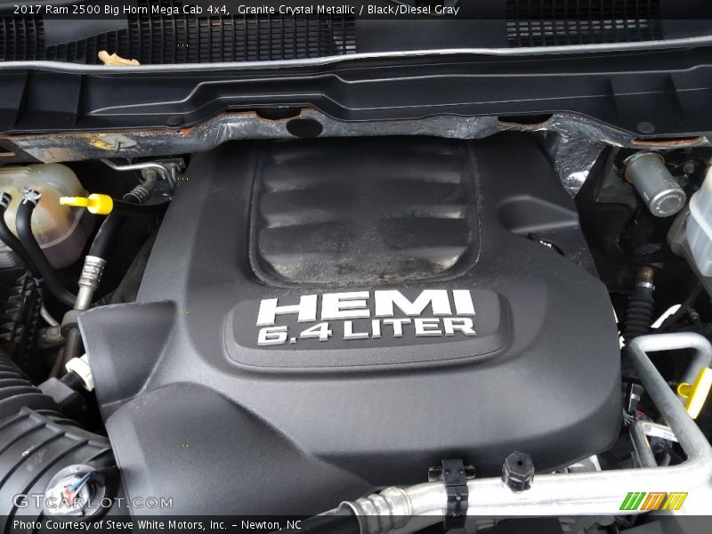 Granite Crystal Metallic / Black/Diesel Gray 2017 Ram 2500 Big Horn Mega Cab 4x4