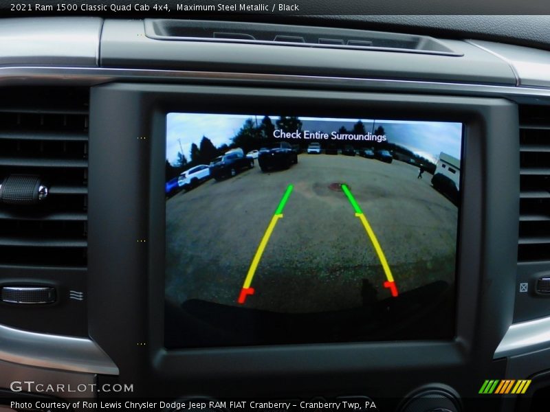 Maximum Steel Metallic / Black 2021 Ram 1500 Classic Quad Cab 4x4