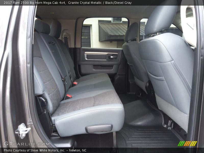 Granite Crystal Metallic / Black/Diesel Gray 2017 Ram 2500 Big Horn Mega Cab 4x4