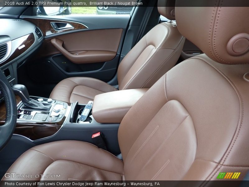  2018 A6 2.0 TFSI Premium Plus quattro Nougat Brown Interior