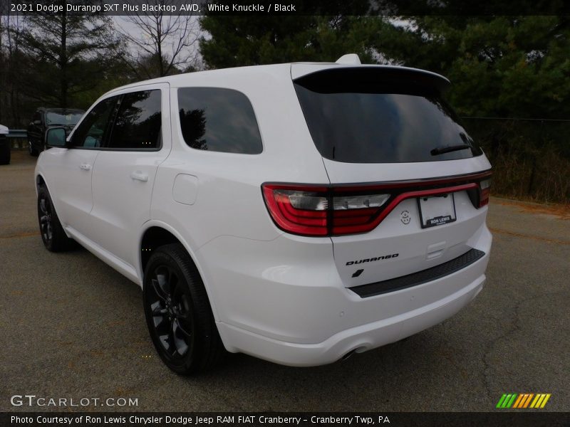 White Knuckle / Black 2021 Dodge Durango SXT Plus Blacktop AWD