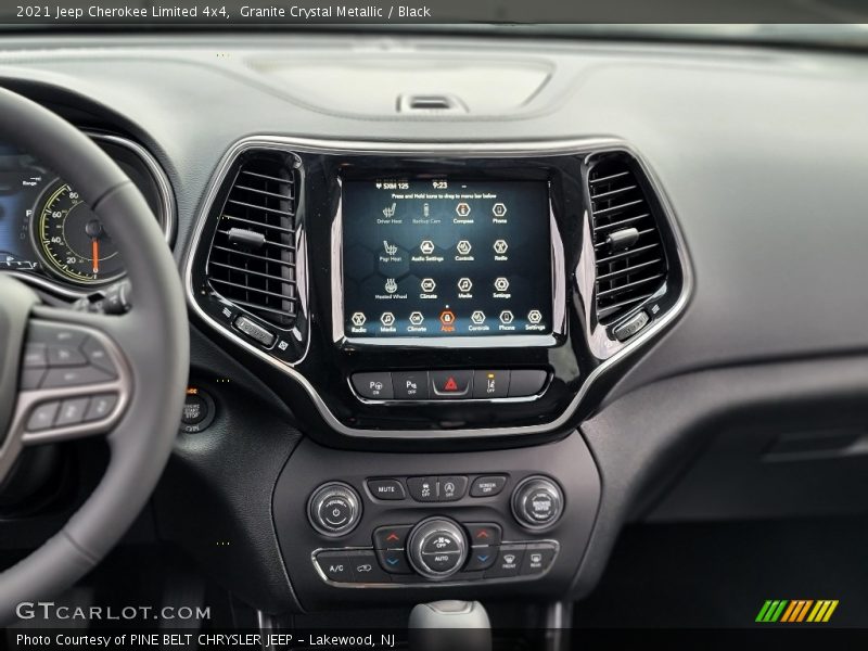 Granite Crystal Metallic / Black 2021 Jeep Cherokee Limited 4x4