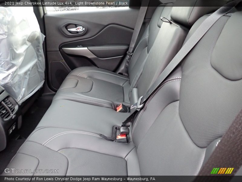 Light Brownstone Pearl / Black 2021 Jeep Cherokee Latitude Lux 4x4