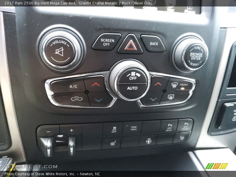Granite Crystal Metallic / Black/Diesel Gray 2017 Ram 2500 Big Horn Mega Cab 4x4