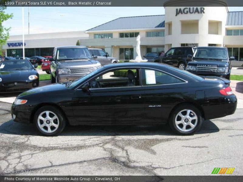Black Metallic / Charcoal 1999 Toyota Solara SLE V6 Coupe