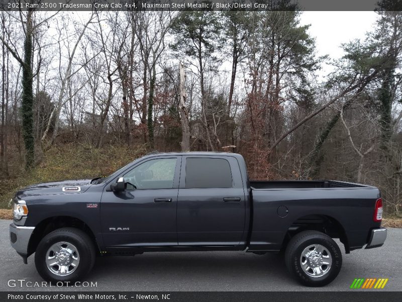 Maximum Steel Metallic / Black/Diesel Gray 2021 Ram 2500 Tradesman Crew Cab 4x4