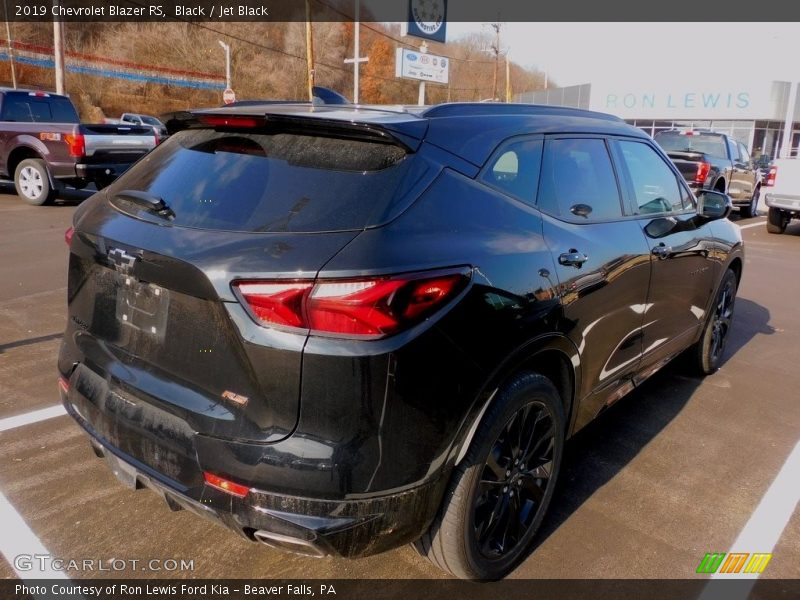 Black / Jet Black 2019 Chevrolet Blazer RS