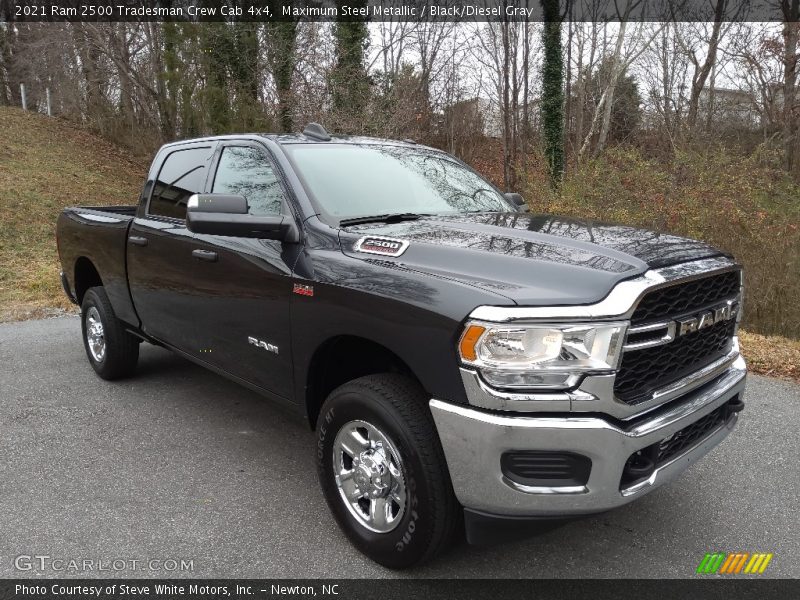 Maximum Steel Metallic / Black/Diesel Gray 2021 Ram 2500 Tradesman Crew Cab 4x4
