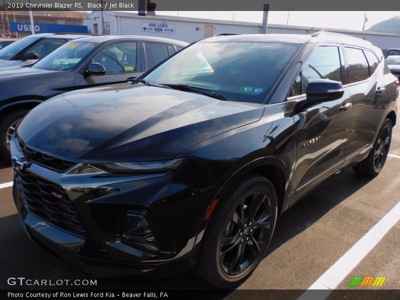 Black / Jet Black 2019 Chevrolet Blazer RS