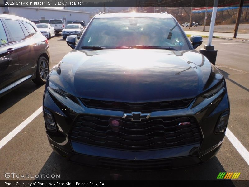 Black / Jet Black 2019 Chevrolet Blazer RS