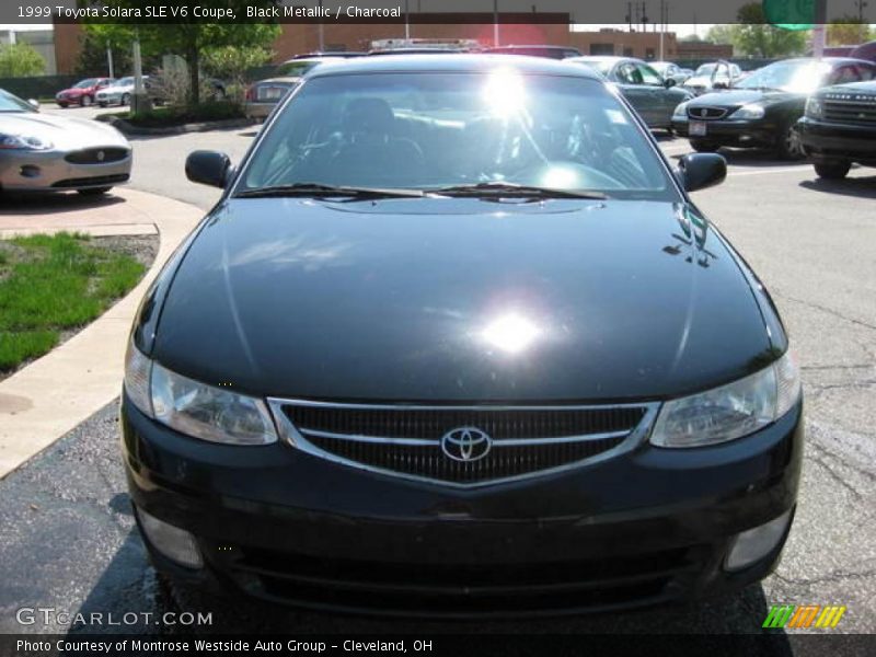 Black Metallic / Charcoal 1999 Toyota Solara SLE V6 Coupe