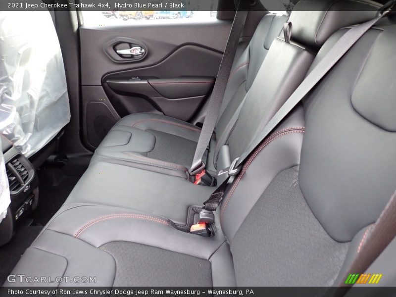 Hydro Blue Pearl / Black 2021 Jeep Cherokee Traihawk 4x4