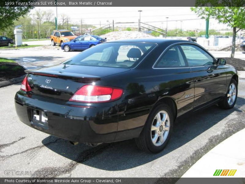 Black Metallic / Charcoal 1999 Toyota Solara SLE V6 Coupe