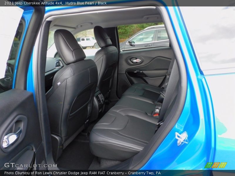 Hydro Blue Pearl / Black 2021 Jeep Cherokee Altitude 4x4
