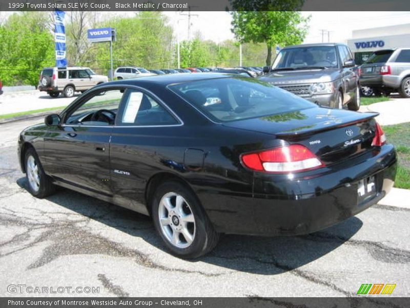 Black Metallic / Charcoal 1999 Toyota Solara SLE V6 Coupe