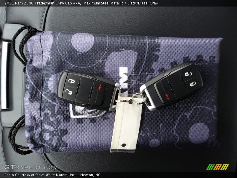 Maximum Steel Metallic / Black/Diesel Gray 2021 Ram 2500 Tradesman Crew Cab 4x4