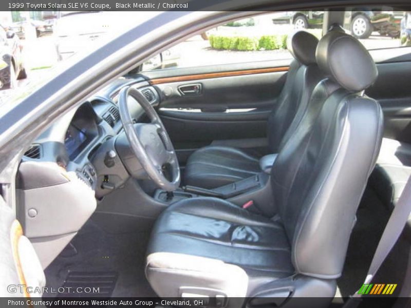 Black Metallic / Charcoal 1999 Toyota Solara SLE V6 Coupe