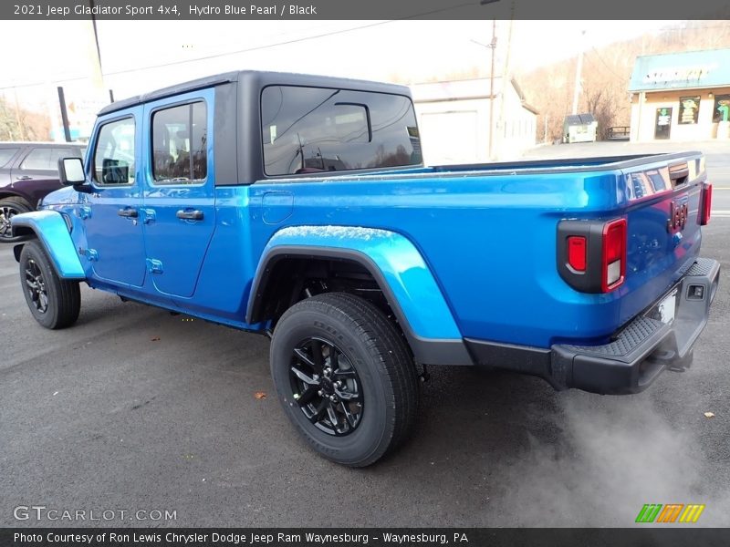 Hydro Blue Pearl / Black 2021 Jeep Gladiator Sport 4x4