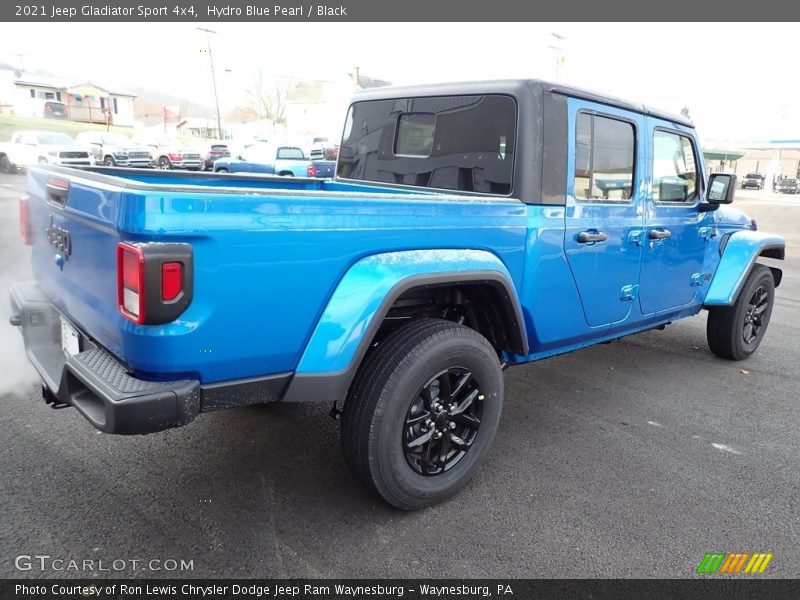 Hydro Blue Pearl / Black 2021 Jeep Gladiator Sport 4x4