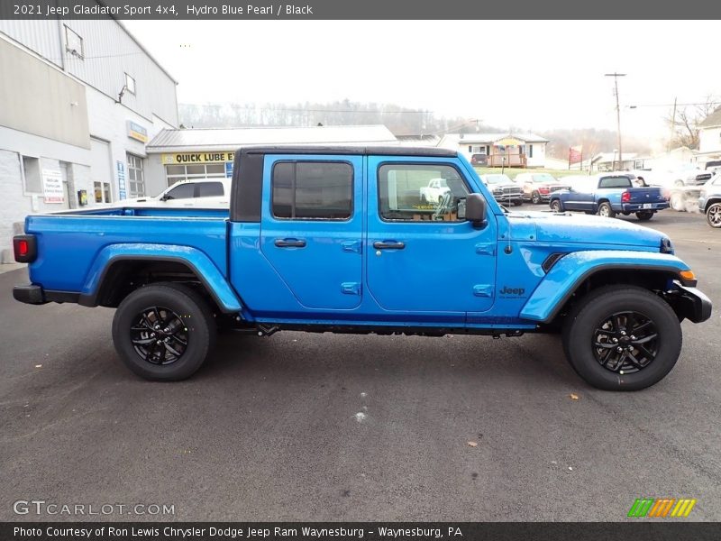 Hydro Blue Pearl / Black 2021 Jeep Gladiator Sport 4x4