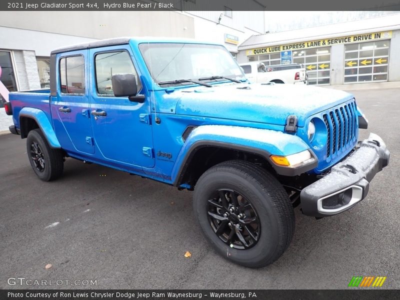 Hydro Blue Pearl / Black 2021 Jeep Gladiator Sport 4x4