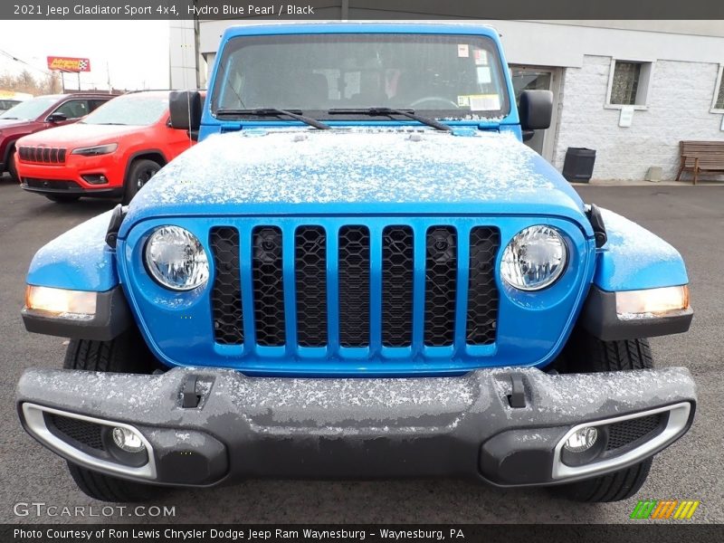 Hydro Blue Pearl / Black 2021 Jeep Gladiator Sport 4x4