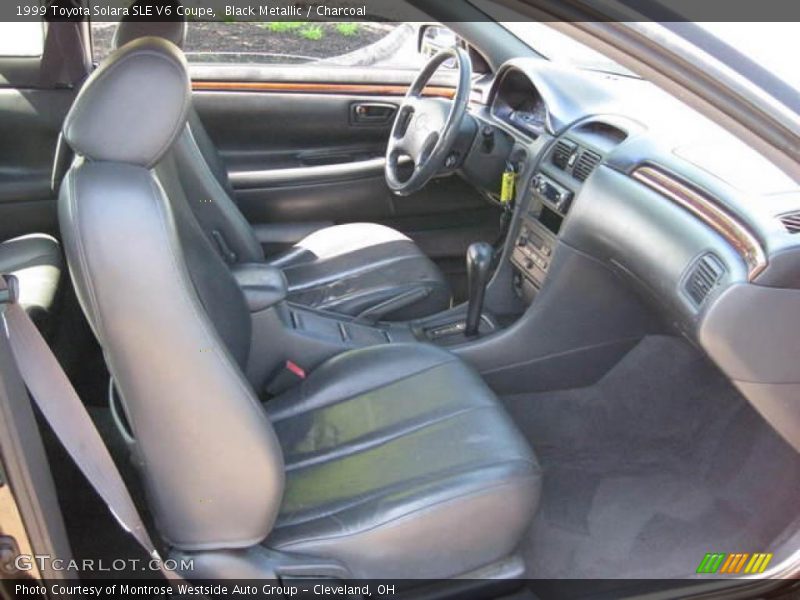 Black Metallic / Charcoal 1999 Toyota Solara SLE V6 Coupe