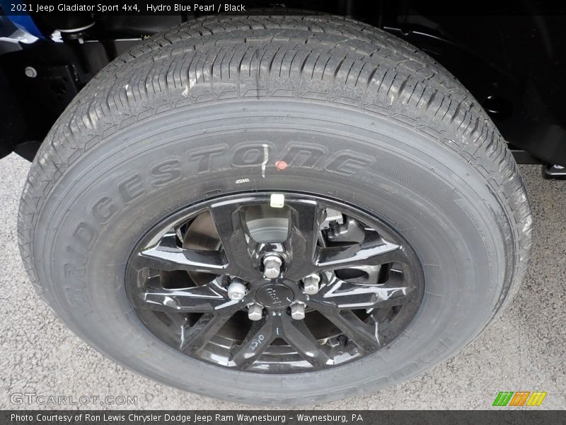 Hydro Blue Pearl / Black 2021 Jeep Gladiator Sport 4x4