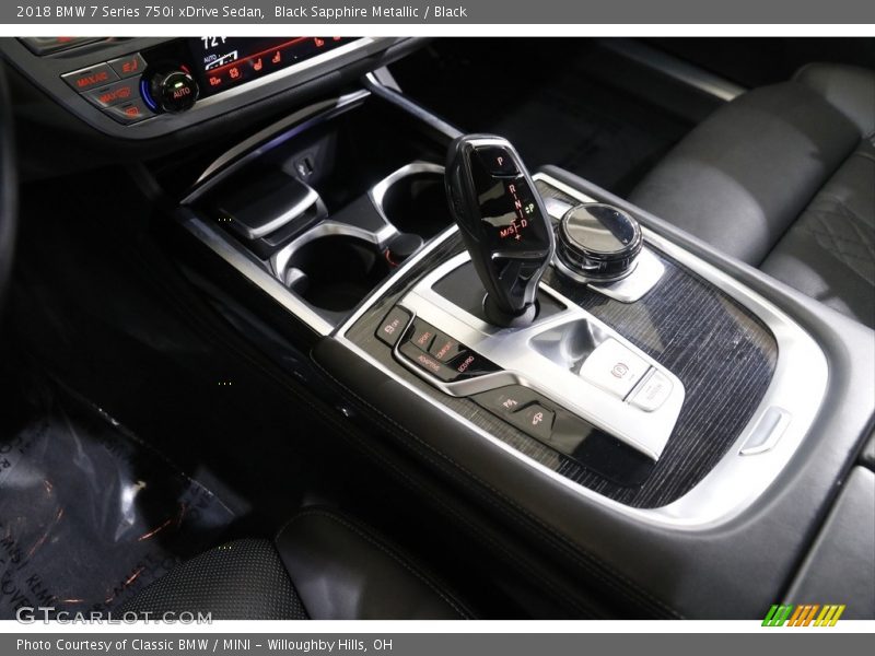 Black Sapphire Metallic / Black 2018 BMW 7 Series 750i xDrive Sedan
