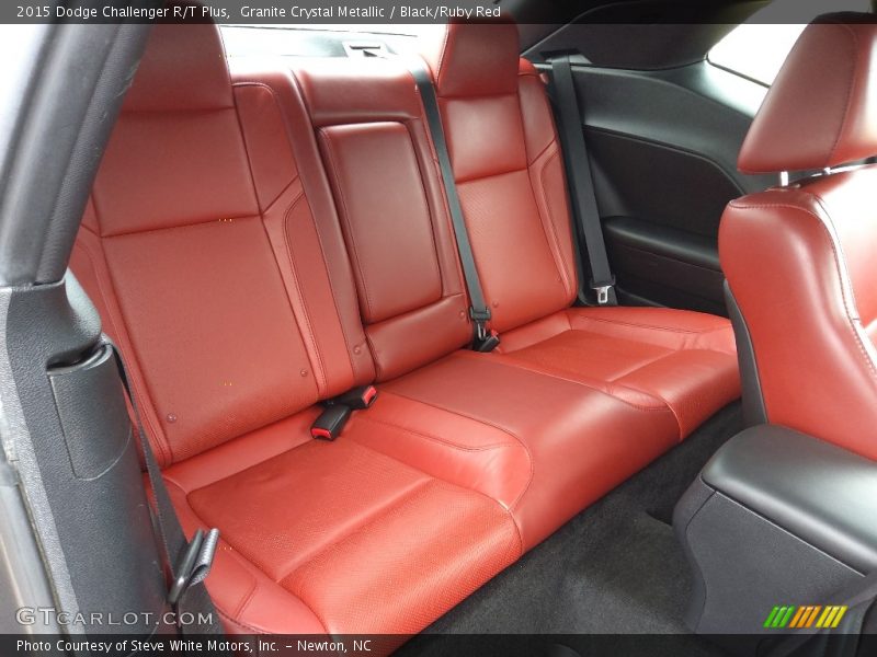 Granite Crystal Metallic / Black/Ruby Red 2015 Dodge Challenger R/T Plus