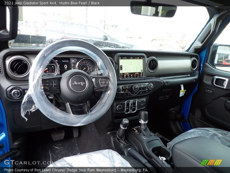 Hydro Blue Pearl / Black 2021 Jeep Gladiator Sport 4x4