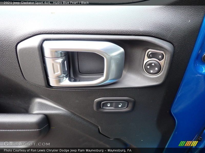 Hydro Blue Pearl / Black 2021 Jeep Gladiator Sport 4x4