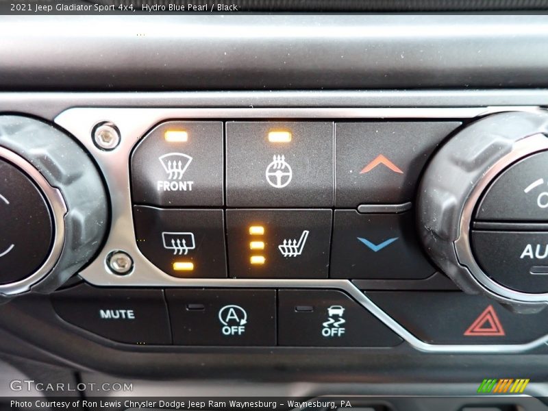 Hydro Blue Pearl / Black 2021 Jeep Gladiator Sport 4x4