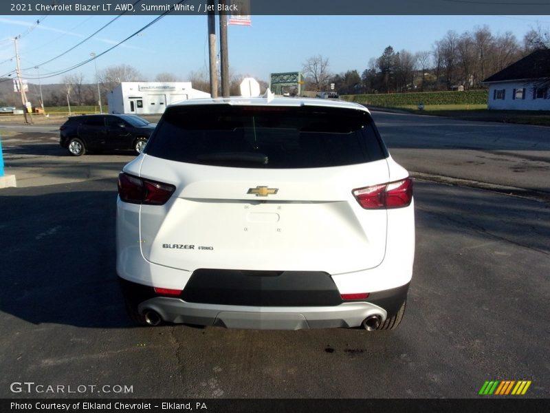 Summit White / Jet Black 2021 Chevrolet Blazer LT AWD