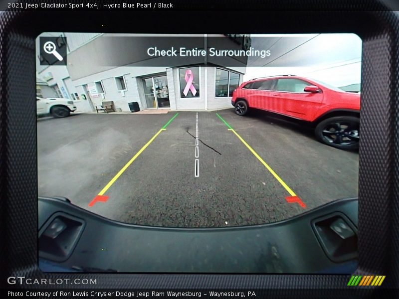 Hydro Blue Pearl / Black 2021 Jeep Gladiator Sport 4x4