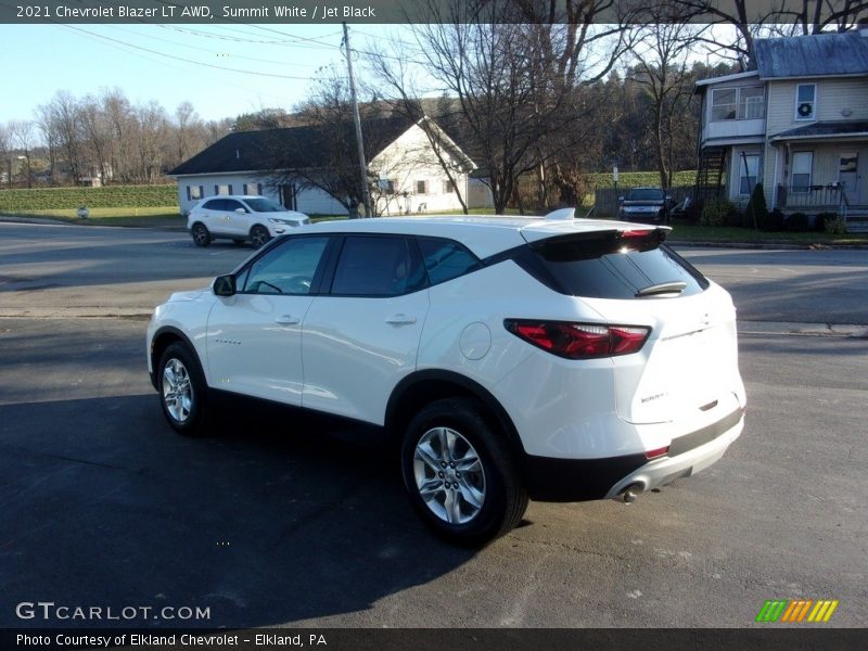 Summit White / Jet Black 2021 Chevrolet Blazer LT AWD