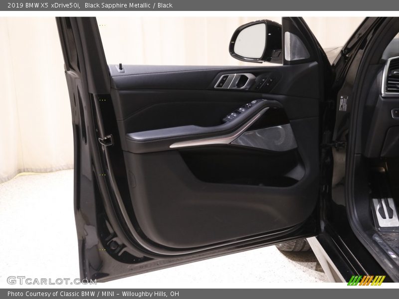 Black Sapphire Metallic / Black 2019 BMW X5 xDrive50i