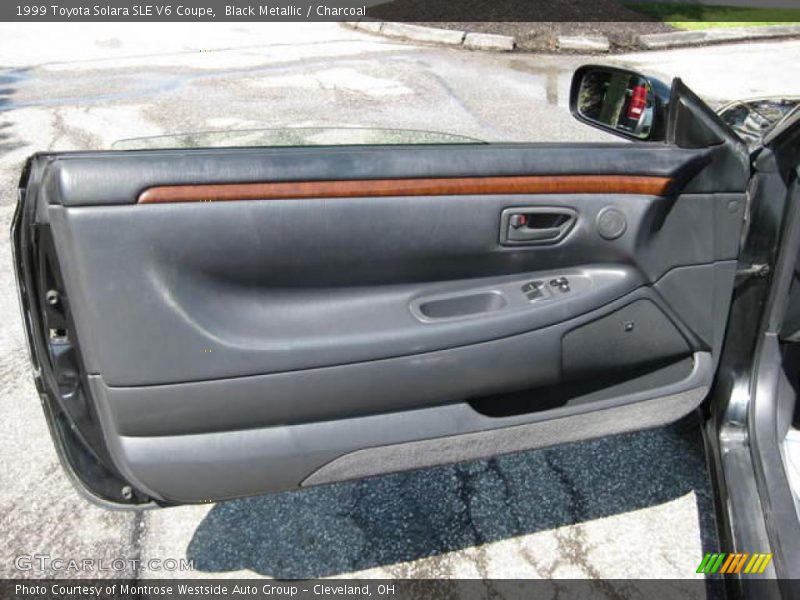 Black Metallic / Charcoal 1999 Toyota Solara SLE V6 Coupe