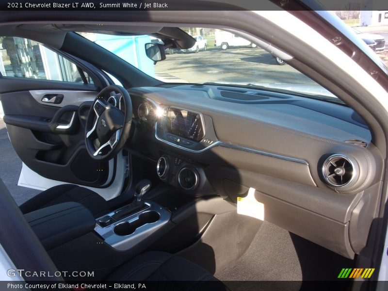 Summit White / Jet Black 2021 Chevrolet Blazer LT AWD