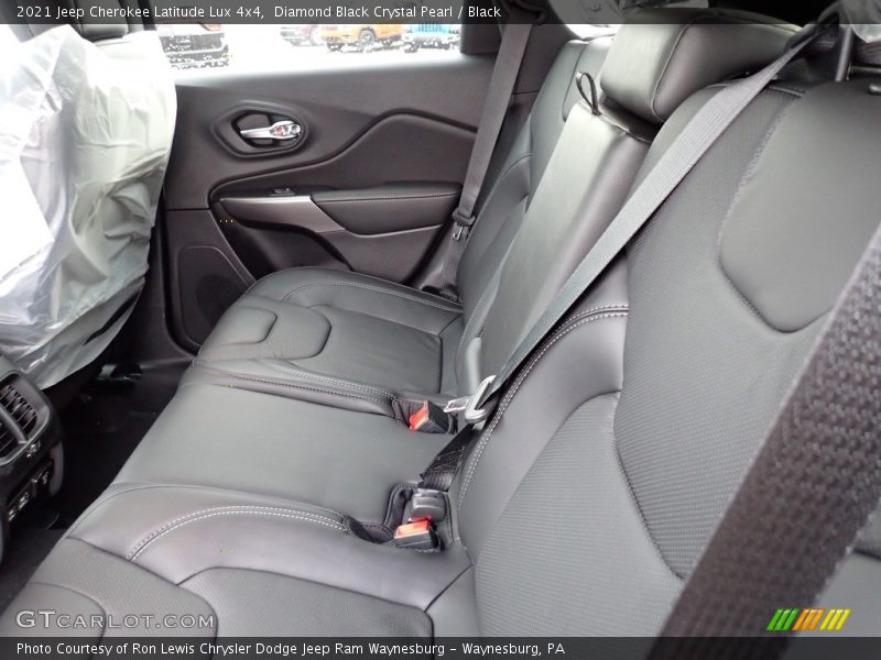 Diamond Black Crystal Pearl / Black 2021 Jeep Cherokee Latitude Lux 4x4