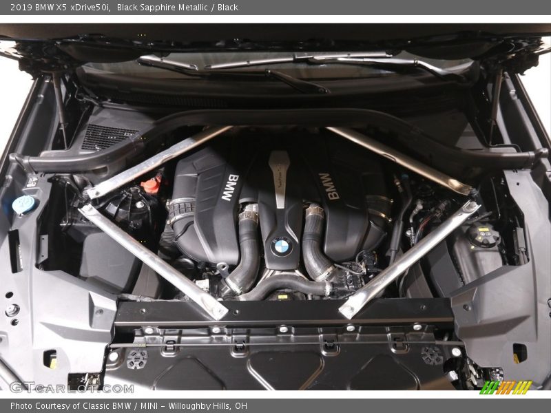 Black Sapphire Metallic / Black 2019 BMW X5 xDrive50i
