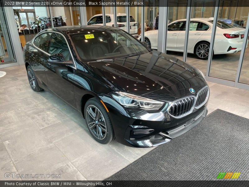 Black Sapphire Metallic / Black 2022 BMW 2 Series 228i xDrive Gran Coupe