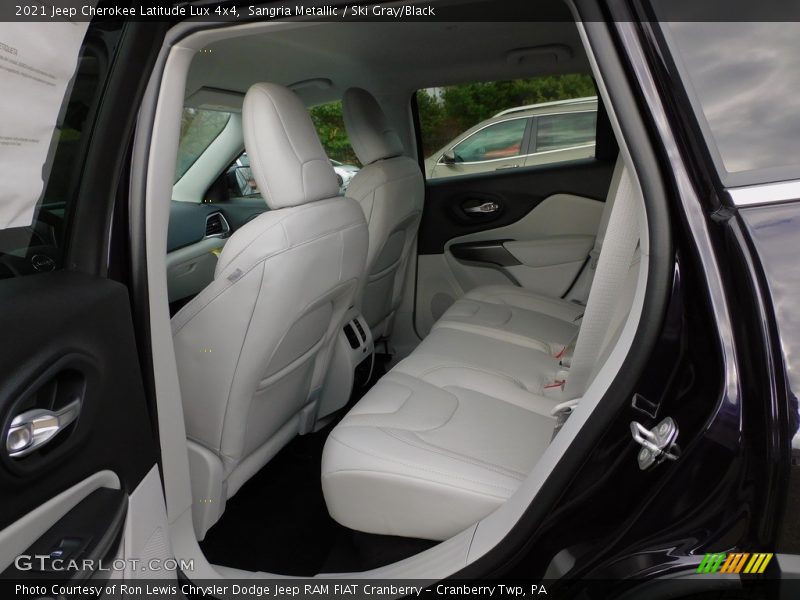 Sangria Metallic / Ski Gray/Black 2021 Jeep Cherokee Latitude Lux 4x4