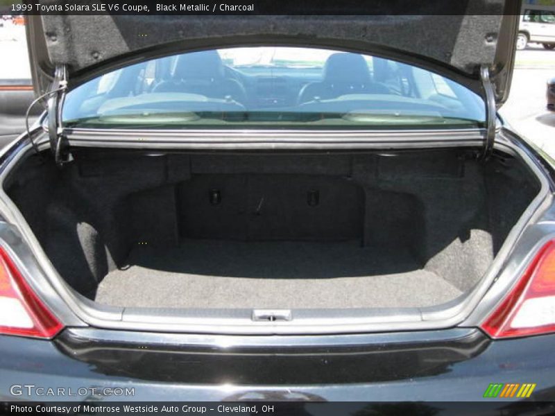 Black Metallic / Charcoal 1999 Toyota Solara SLE V6 Coupe